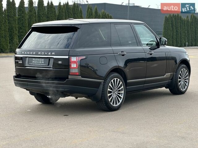 Черный Ленд Ровер Рендж Ровер, объемом двигателя 5 л и пробегом 52 тыс. км за 37800 $, фото 6 на Automoto.ua