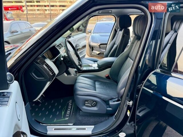 Черный Ленд Ровер Рендж Ровер, объемом двигателя 5 л и пробегом 110 тыс. км за 33900 $, фото 30 на Automoto.ua