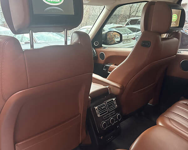 Чорний Ленд Ровер Рендж Ровер, об'ємом двигуна 4.37 л та пробігом 220 тис. км за 37500 $, фото 3 на Automoto.ua