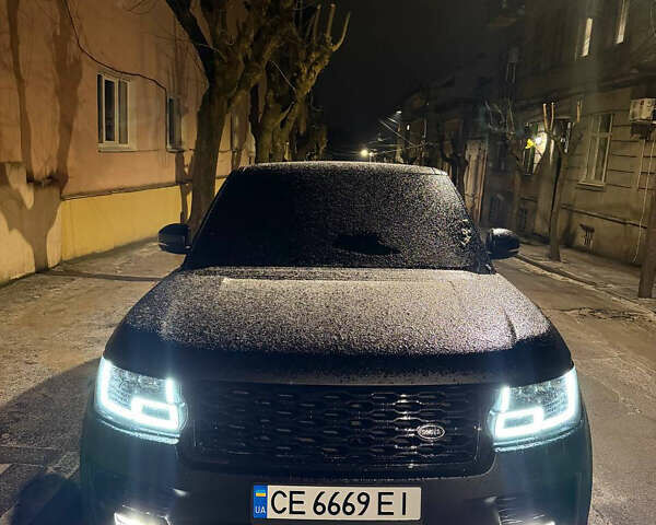 Черный Ленд Ровер Рендж Ровер, объемом двигателя 3 л и пробегом 160 тыс. км за 33000 $, фото 1 на Automoto.ua