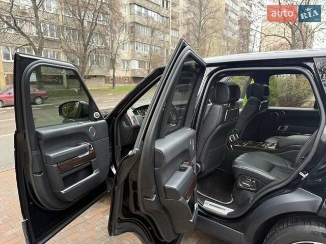 Чорний Ленд Ровер Рендж Ровер, об'ємом двигуна 5 л та пробігом 175 тис. км за 26950 $, фото 33 на Automoto.ua