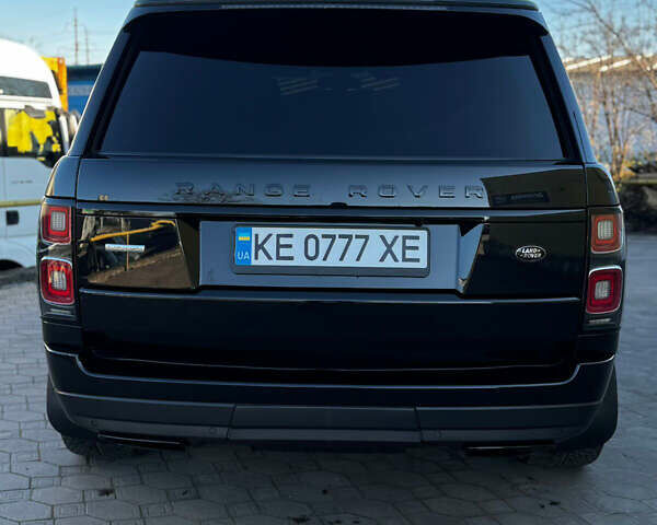 Черный Ленд Ровер Рендж Ровер, объемом двигателя 4.37 л и пробегом 227 тыс. км за 40000 $, фото 9 на Automoto.ua