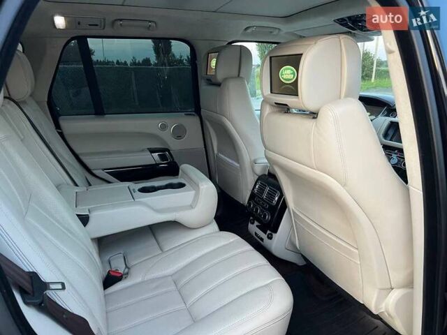 Чорний Ленд Ровер Рендж Ровер, об'ємом двигуна 5 л та пробігом 248 тис. км за 35000 $, фото 22 на Automoto.ua