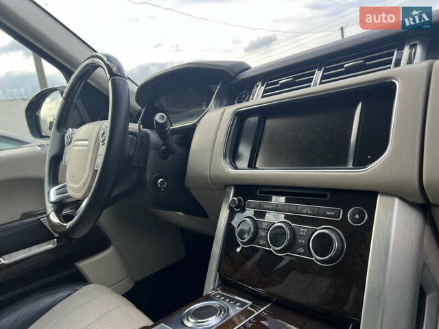 Черный Ленд Ровер Рендж Ровер, объемом двигателя 4.37 л и пробегом 170 тыс. км за 29900 $, фото 20 на Automoto.ua