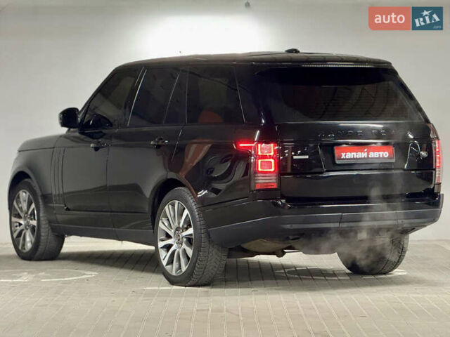 Черный Ленд Ровер Рендж Ровер, объемом двигателя 4.95 л и пробегом 159 тыс. км за 32000 $, фото 6 на Automoto.ua
