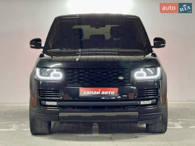 Черный Ленд Ровер Рендж Ровер, объемом двигателя 4.95 л и пробегом 159 тыс. км за 32000 $, фото 1 на Automoto.ua