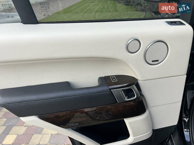 Черный Ленд Ровер Рендж Ровер, объемом двигателя 4.37 л и пробегом 178 тыс. км за 25900 $, фото 18 на Automoto.ua