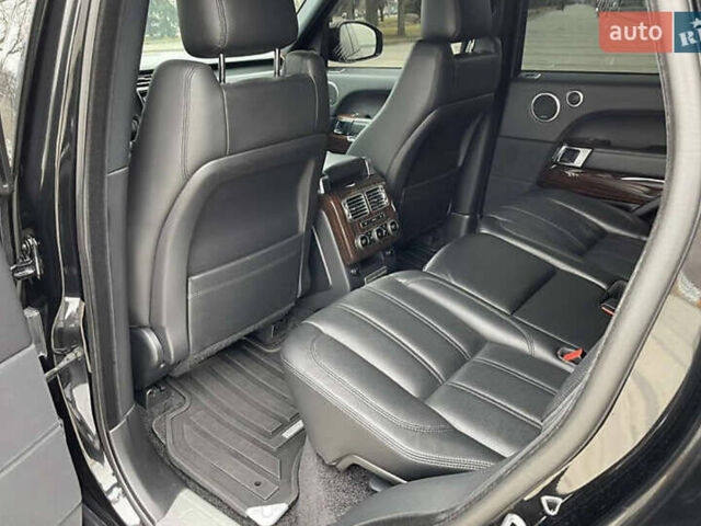 Черный Ленд Ровер Рендж Ровер, объемом двигателя 3 л и пробегом 168 тыс. км за 42000 $, фото 11 на Automoto.ua