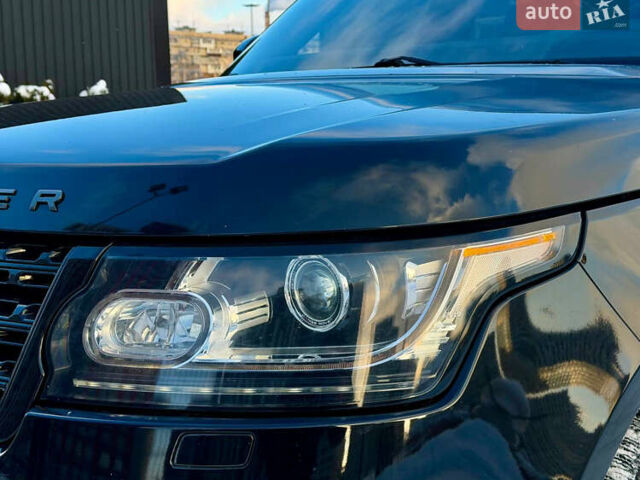 Черный Ленд Ровер Рендж Ровер, объемом двигателя 5 л и пробегом 240 тыс. км за 30900 $, фото 19 на Automoto.ua