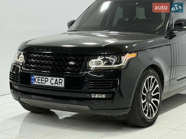 Чорний Ленд Ровер Рендж Ровер, об'ємом двигуна 4.37 л та пробігом 216 тис. км за 27500 $, фото 6 на Automoto.ua