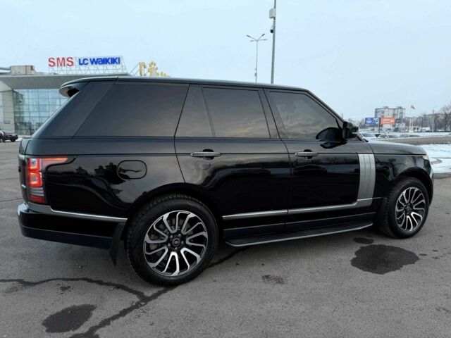 Черный Ленд Ровер Рендж Ровер, объемом двигателя 4.4 л и пробегом 207 тыс. км за 31500 $, фото 3 на Automoto.ua