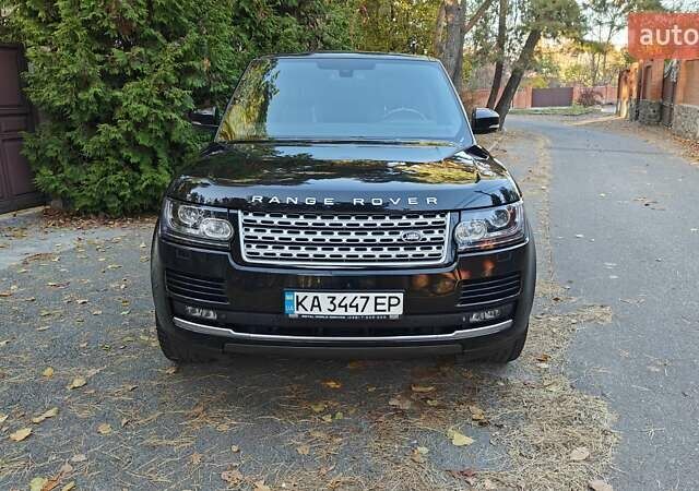 Черный Ленд Ровер Рендж Ровер, объемом двигателя 5 л и пробегом 137 тыс. км за 32000 $, фото 2 на Automoto.ua