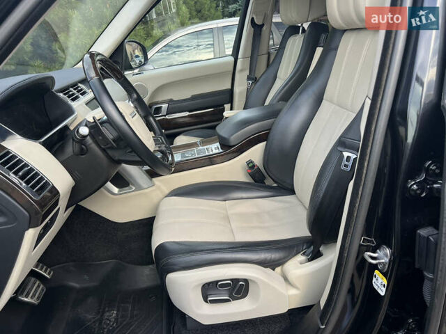 Чорний Ленд Ровер Рендж Ровер, об'ємом двигуна 4.37 л та пробігом 170 тис. км за 26500 $, фото 11 на Automoto.ua