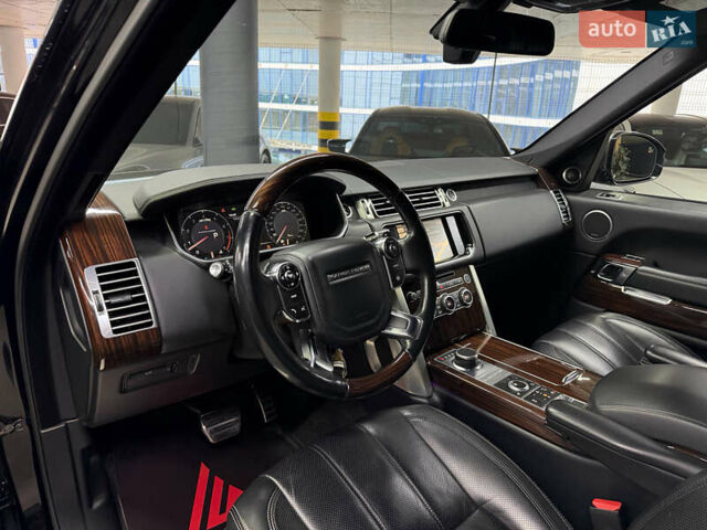 Черный Ленд Ровер Рендж Ровер, объемом двигателя 5 л и пробегом 150 тыс. км за 37500 $, фото 19 на Automoto.ua