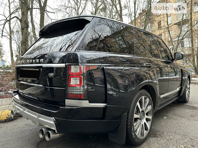 Черный Ленд Ровер Рендж Ровер, объемом двигателя 4.4 л и пробегом 250 тыс. км за 29900 $, фото 2 на Automoto.ua