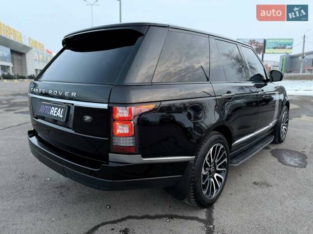 Черный Ленд Ровер Рендж Ровер, объемом двигателя 4.37 л и пробегом 207 тыс. км за 31500 $, фото 25 на Automoto.ua