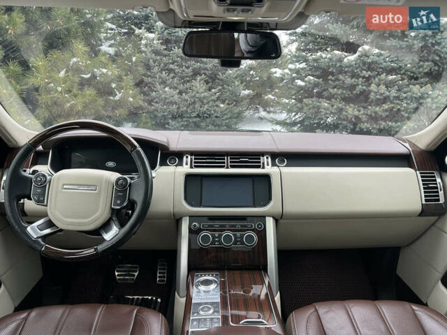 Чорний Ленд Ровер Рендж Ровер, об'ємом двигуна 5 л та пробігом 139 тис. км за 25900 $, фото 32 на Automoto.ua