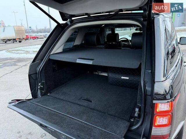 Черный Ленд Ровер Рендж Ровер, объемом двигателя 4.37 л и пробегом 207 тыс. км за 31500 $, фото 32 на Automoto.ua