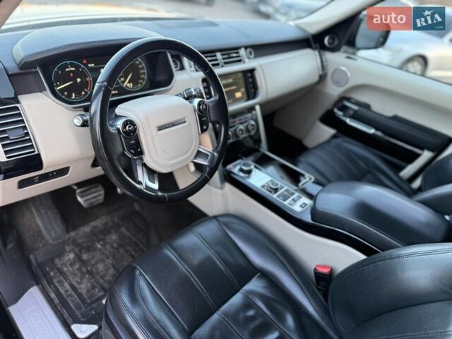 Черный Ленд Ровер Рендж Ровер, объемом двигателя 4.4 л и пробегом 240 тыс. км за 29888 $, фото 11 на Automoto.ua