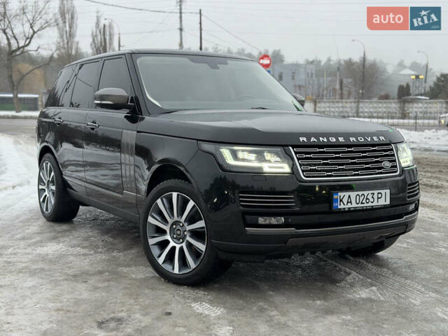 Чорний Ленд Ровер Рендж Ровер, об'ємом двигуна 5 л та пробігом 120 тис. км за 36500 $, фото 2 на Automoto.ua