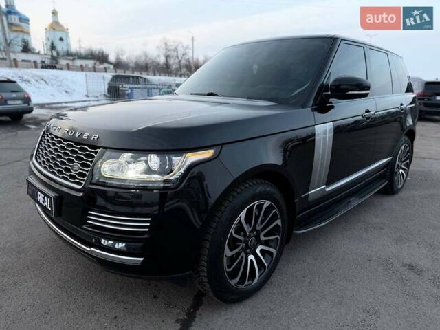 Черный Ленд Ровер Рендж Ровер, объемом двигателя 4.37 л и пробегом 207 тыс. км за 31500 $, фото 12 на Automoto.ua