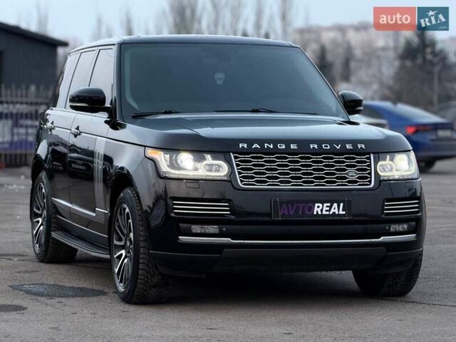 Черный Ленд Ровер Рендж Ровер, объемом двигателя 4.37 л и пробегом 207 тыс. км за 31500 $, фото 9 на Automoto.ua