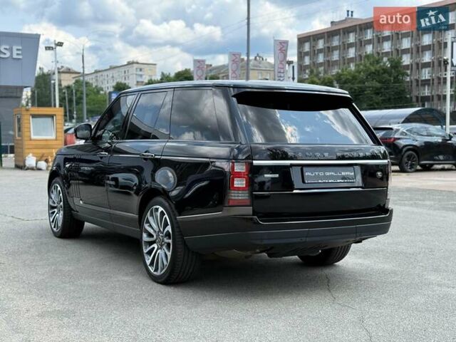 Черный Ленд Ровер Рендж Ровер, объемом двигателя 5 л и пробегом 167 тыс. км за 32999 $, фото 11 на Automoto.ua