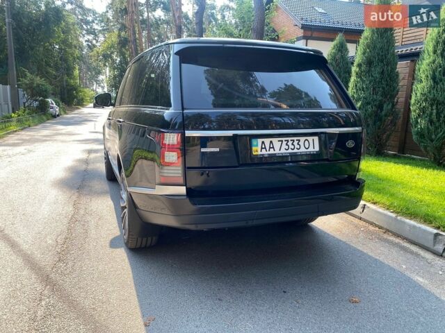 Чорний Ленд Ровер Рендж Ровер, об'ємом двигуна 4.4 л та пробігом 132 тис. км за 37000 $, фото 3 на Automoto.ua