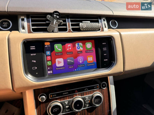 Черный Ленд Ровер Рендж Ровер, объемом двигателя 4.4 л и пробегом 152 тыс. км за 40000 $, фото 18 на Automoto.ua