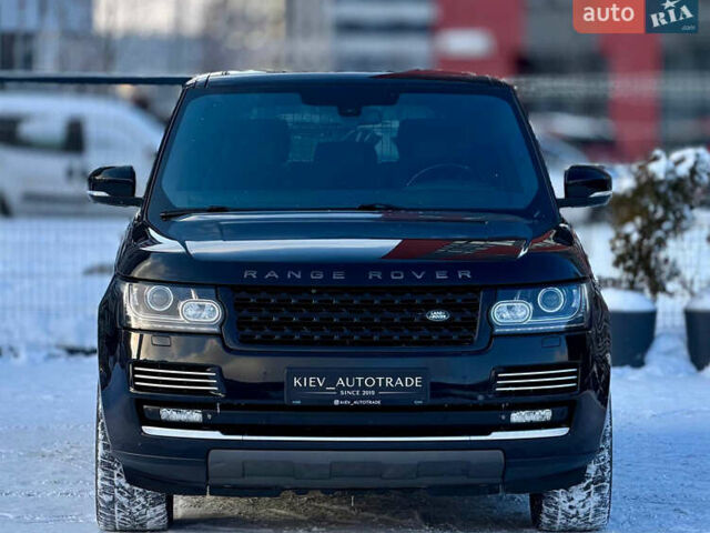 Черный Ленд Ровер Рендж Ровер, объемом двигателя 5 л и пробегом 240 тыс. км за 30900 $, фото 4 на Automoto.ua