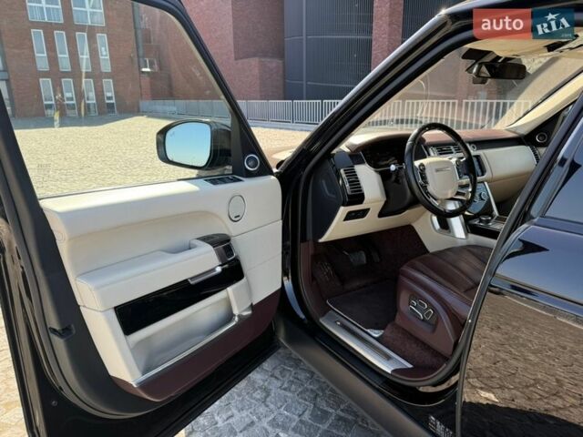 Чорний Ленд Ровер Рендж Ровер, об'ємом двигуна 2.99 л та пробігом 170 тис. км за 37000 $, фото 52 на Automoto.ua