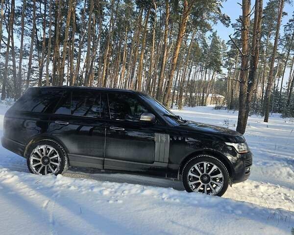 Черный Ленд Ровер Рендж Ровер, объемом двигателя 5 л и пробегом 186 тыс. км за 35000 $, фото 19 на Automoto.ua