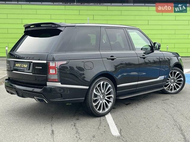Черный Ленд Ровер Рендж Ровер, объемом двигателя 4.4 л и пробегом 132 тыс. км за 36900 $, фото 5 на Automoto.ua