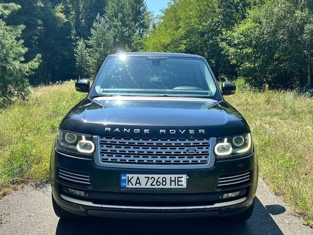 Чорний Ленд Ровер Рендж Ровер, об'ємом двигуна 5 л та пробігом 366 тис. км за 30000 $, фото 5 на Automoto.ua