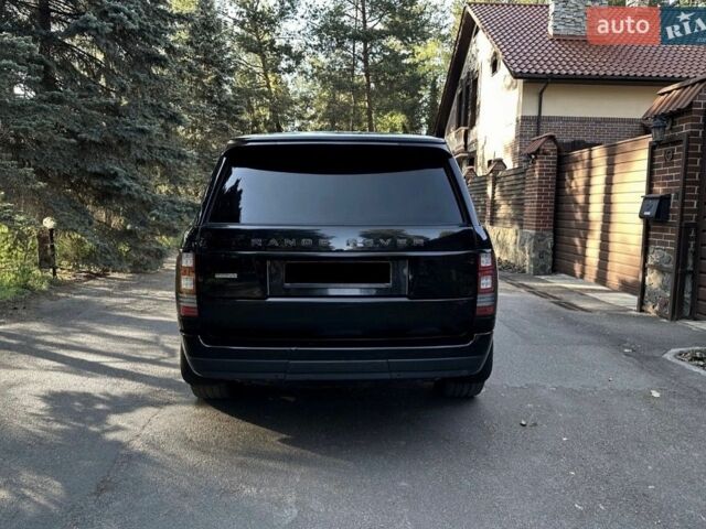 Чорний Ленд Ровер Рендж Ровер, об'ємом двигуна 5 л та пробігом 120 тис. км за 24000 $, фото 5 на Automoto.ua