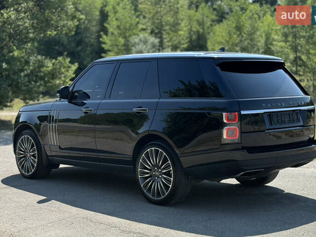 Черный Ленд Ровер Рендж Ровер, объемом двигателя 3 л и пробегом 168 тыс. км за 42000 $, фото 5 на Automoto.ua