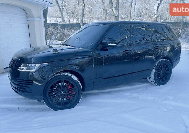 Чорний Ленд Ровер Рендж Ровер, об'ємом двигуна 4.37 л та пробігом 330 тис. км за 44900 $, фото 15 на Automoto.ua