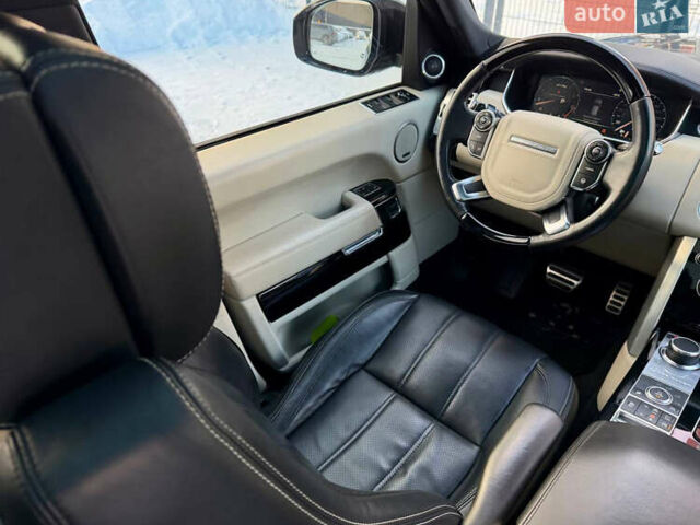 Черный Ленд Ровер Рендж Ровер, объемом двигателя 5 л и пробегом 240 тыс. км за 30900 $, фото 55 на Automoto.ua