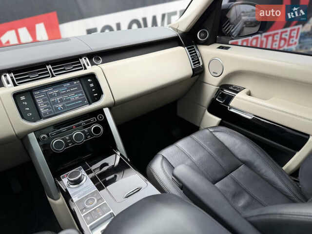 Чорний Ленд Ровер Рендж Ровер, об'ємом двигуна 4.39 л та пробігом 200 тис. км за 37400 $, фото 11 на Automoto.ua