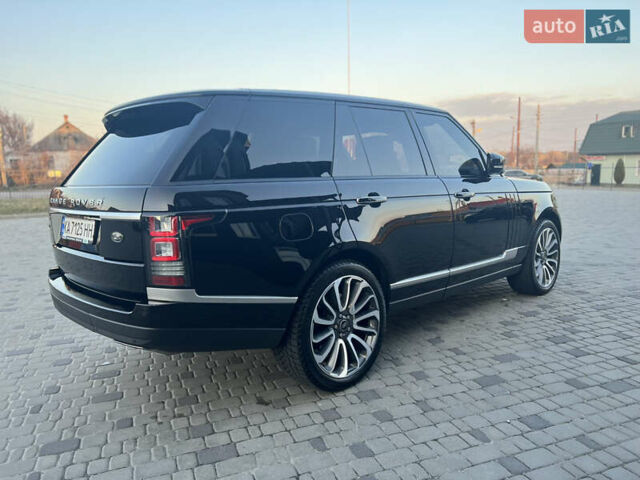 Чорний Ленд Ровер Рендж Ровер, об'ємом двигуна 5 л та пробігом 223 тис. км за 33000 $, фото 17 на Automoto.ua
