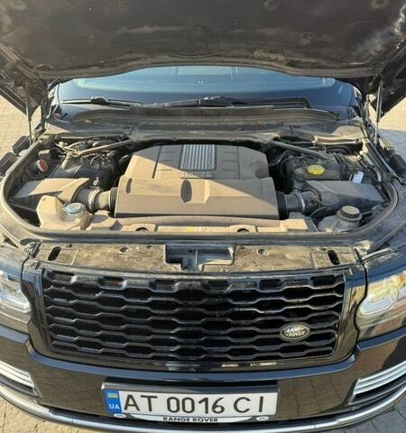 Чорний Ленд Ровер Рендж Ровер, об'ємом двигуна 5 л та пробігом 208 тис. км за 28000 $, фото 19 на Automoto.ua