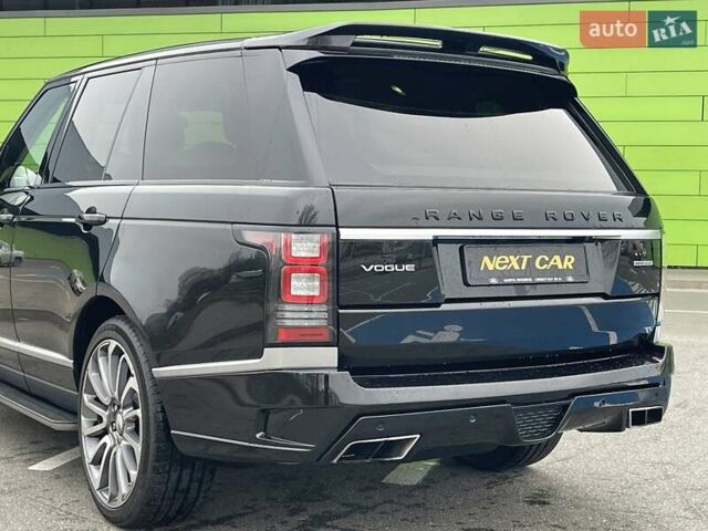 Черный Ленд Ровер Рендж Ровер, объемом двигателя 4.4 л и пробегом 132 тыс. км за 36900 $, фото 13 на Automoto.ua