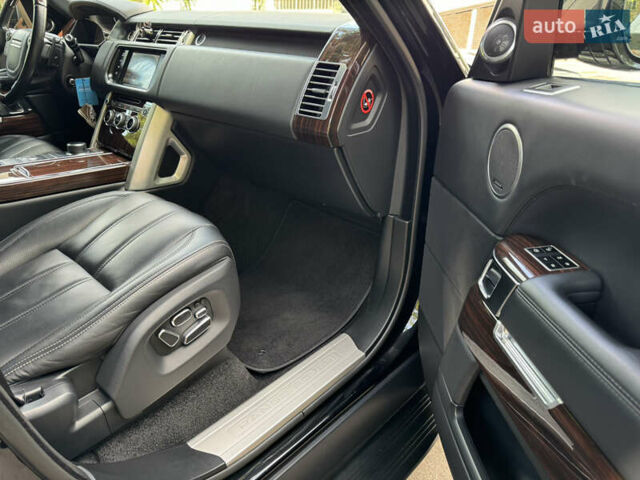 Чорний Ленд Ровер Рендж Ровер, об'ємом двигуна 5 л та пробігом 143 тис. км за 43700 $, фото 19 на Automoto.ua