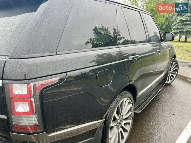 Чорний Ленд Ровер Рендж Ровер, об'ємом двигуна 5 л та пробігом 93 тис. км за 40000 $, фото 4 на Automoto.ua
