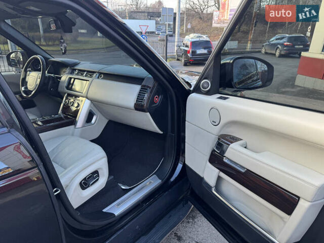 Чорний Ленд Ровер Рендж Ровер, об'ємом двигуна 4.4 л та пробігом 185 тис. км за 32500 $, фото 1 на Automoto.ua