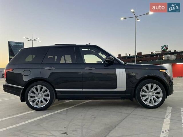 Чорний Ленд Ровер Рендж Ровер, об'ємом двигуна 5 л та пробігом 125 тис. км за 41000 $, фото 46 на Automoto.ua