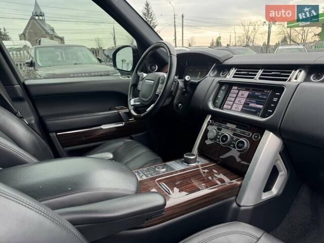 Черный Ленд Ровер Рендж Ровер, объемом двигателя 3 л и пробегом 183 тыс. км за 28900 $, фото 14 на Automoto.ua