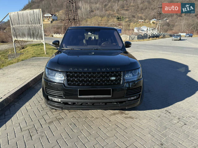 Черный Ленд Ровер Рендж Ровер, объемом двигателя 2.99 л и пробегом 225 тыс. км за 30000 $, фото 1 на Automoto.ua