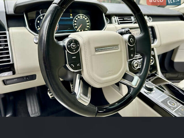 Чорний Ленд Ровер Рендж Ровер, об'ємом двигуна 5 л та пробігом 93 тис. км за 40000 $, фото 35 на Automoto.ua