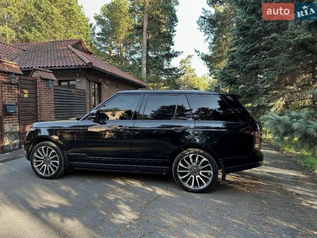 Чорний Ленд Ровер Рендж Ровер, об'ємом двигуна 5 л та пробігом 120 тис. км за 24000 $, фото 4 на Automoto.ua